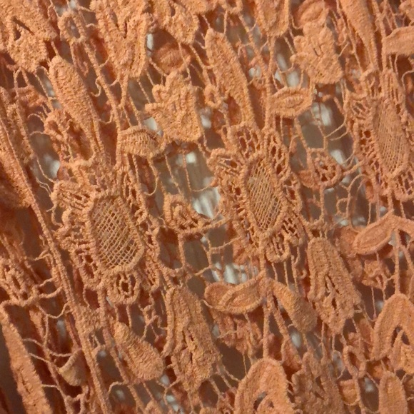 Coral Floral Knitted Shirt - Picture 2 of 3